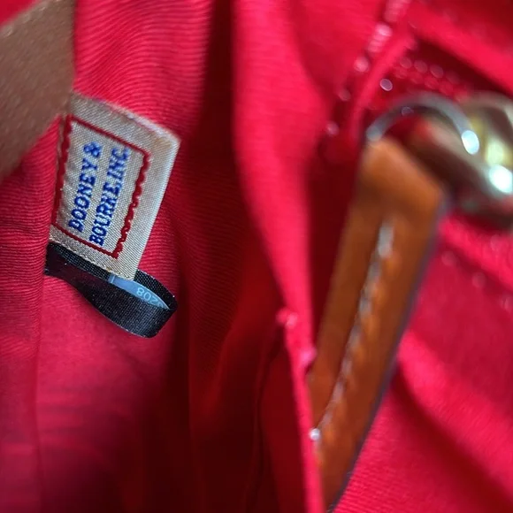 RARE Dooney & Bourke Pink Leather, Richmond Shopper - Picture 11 of 14